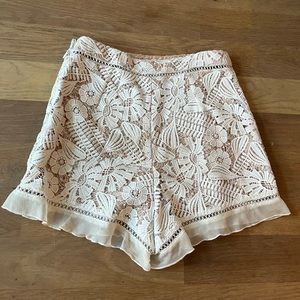 Top shop Lace Shorts